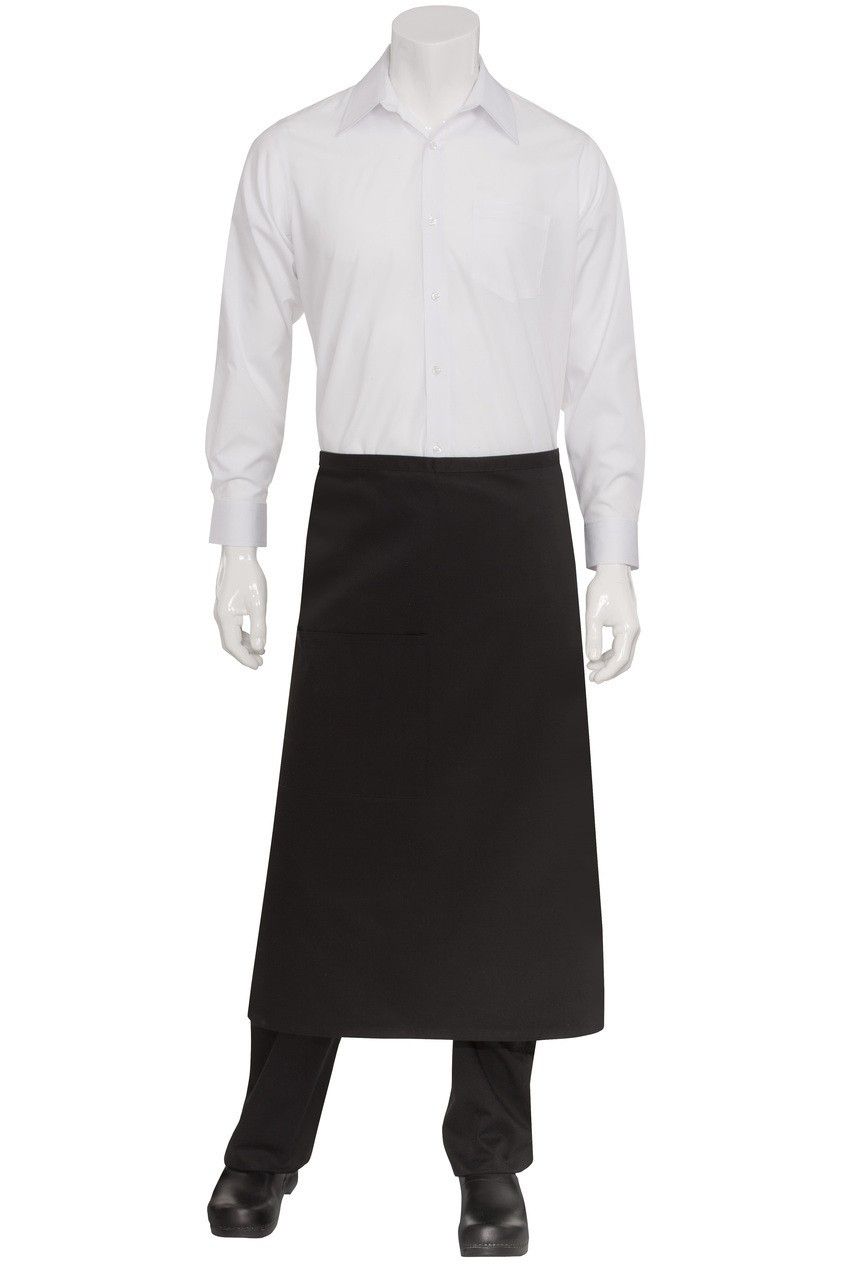 Chef Works 3/4 Bistro Apron F24