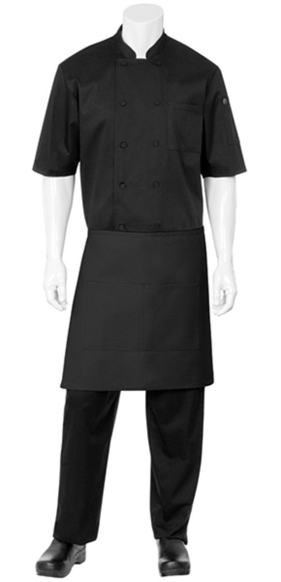 Chef Works 1/2 Bistro Apron F28