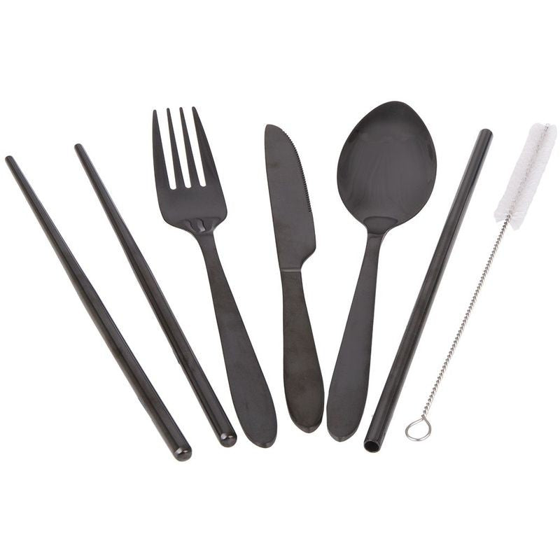 appetito-travellers-cutley-set-6-piece-black