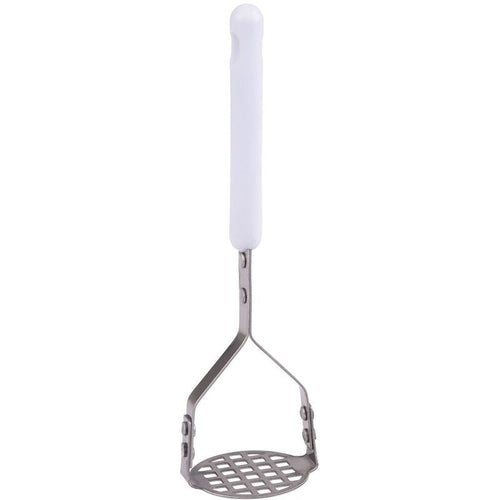 Appetito Stainless Steel Mini Masher - White