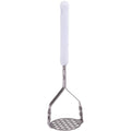 Appetito Stainless Steel Mini Masher - White