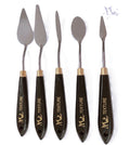 More Texture Custom Professional 5 Piece Palette Knife Set