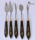 More Texture Custom Professional 5 Piece Palette Knife Set