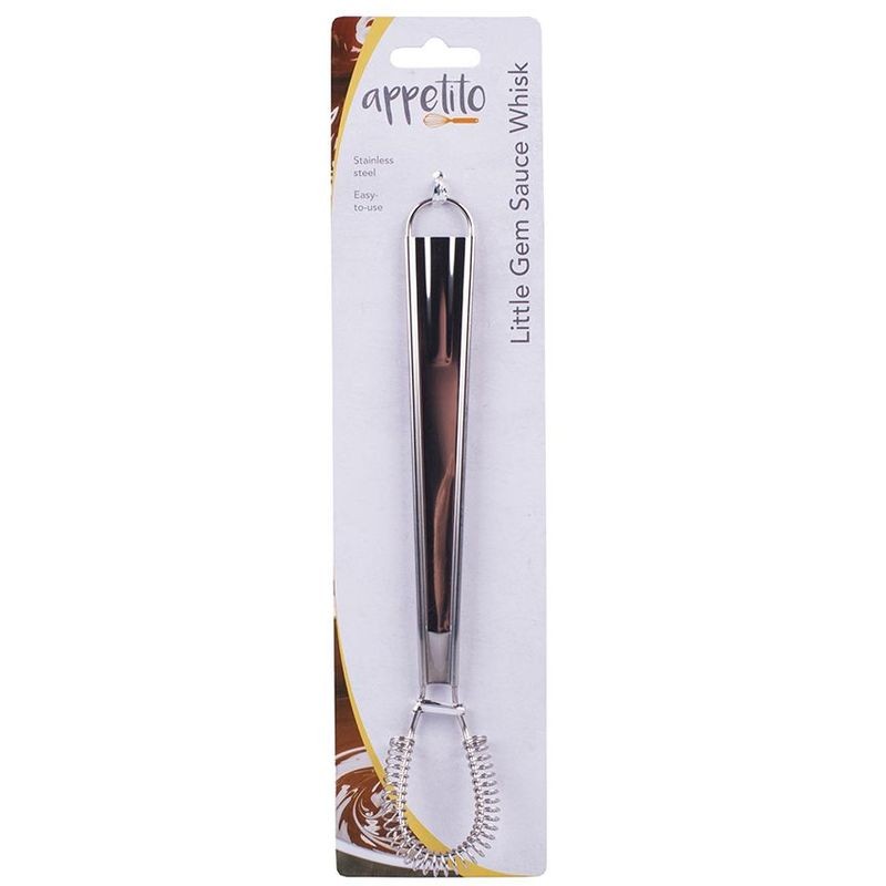 Appetito Stainless Steel Little Gem Whisk