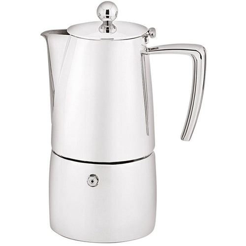 Avanti Art Deco Espresso Maker - 10 Cup - 500ml - Stainless Steel