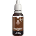 Over The Top Gel Paste Food Colour 25g - Choc Brown