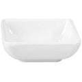 Ryner Melamine Square Sauce Dish - 7 x 7cm White - 48 Pack