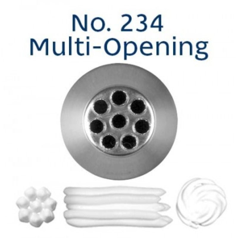 Loyal Piping Tip/Tube No.234 Multi Open