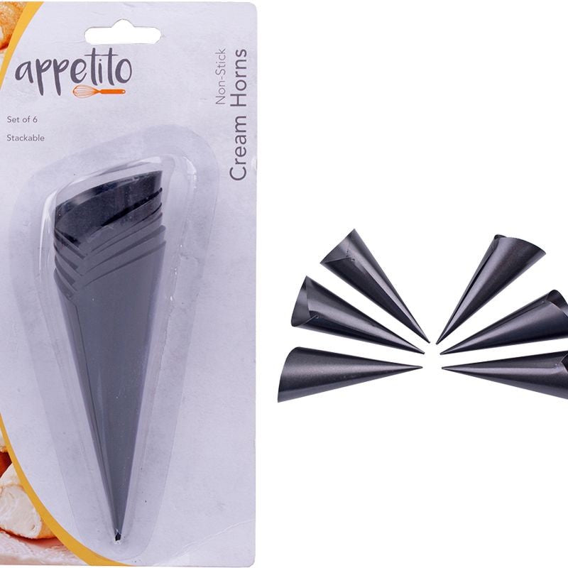 appetito-non-stick-cream-horns-set-6