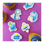 Cake Craft Cookie Cutters - Happy Space - 6 pieces