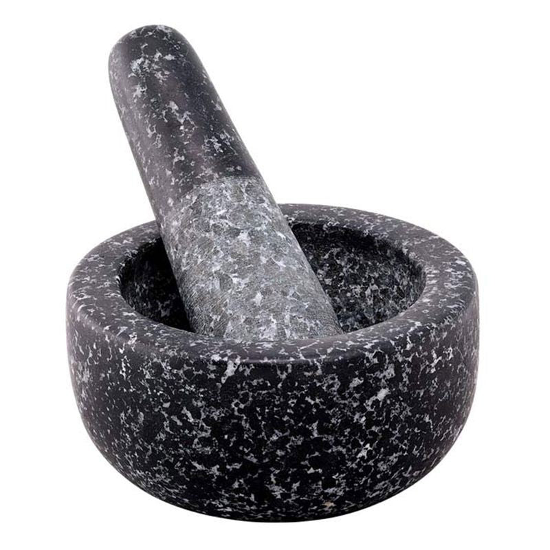 Avanti Mini Mortar And Pestle - 9.5cm - Black Speckled