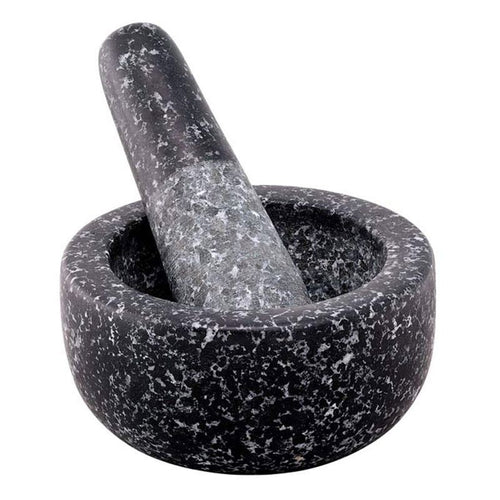Avanti Mini Mortar And Pestle - 9.5cm - Black Speckled