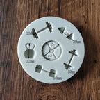 silicone-mould-gym-weights-6-cavity