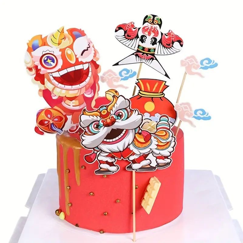cake-topper-lion-dance-kite-9pc-set