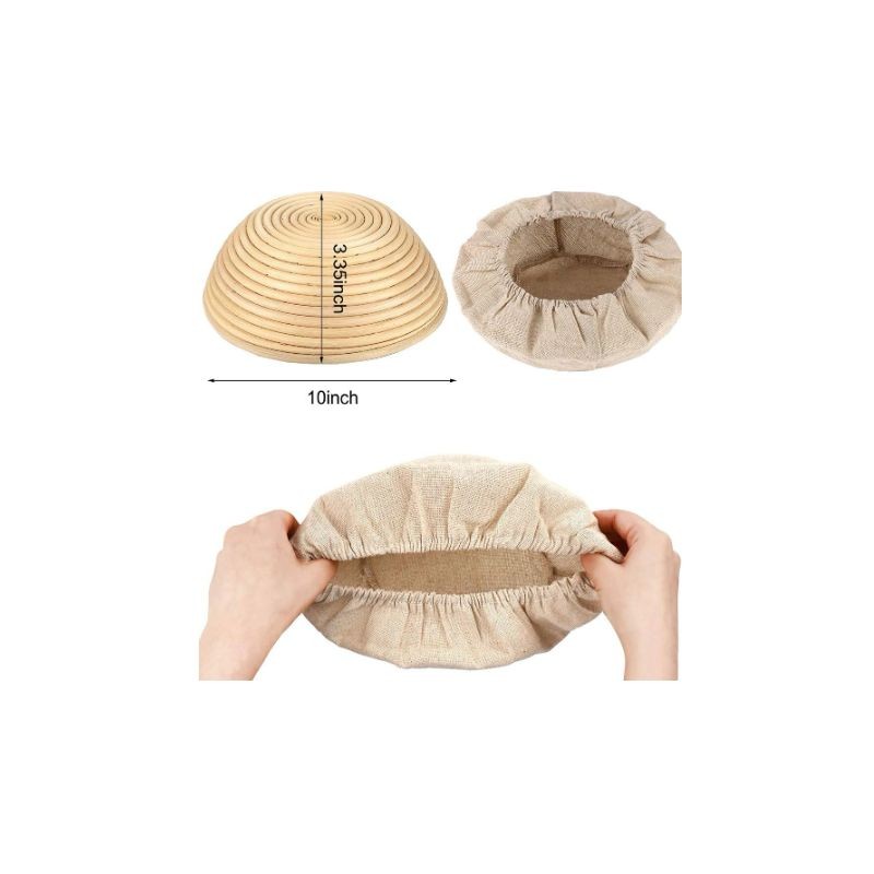 Banneton/Proving Basket Cloth Liner Round 10 inch