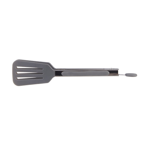 Appetito Mini Nylon Spatula Tongs 18cm Charcoal