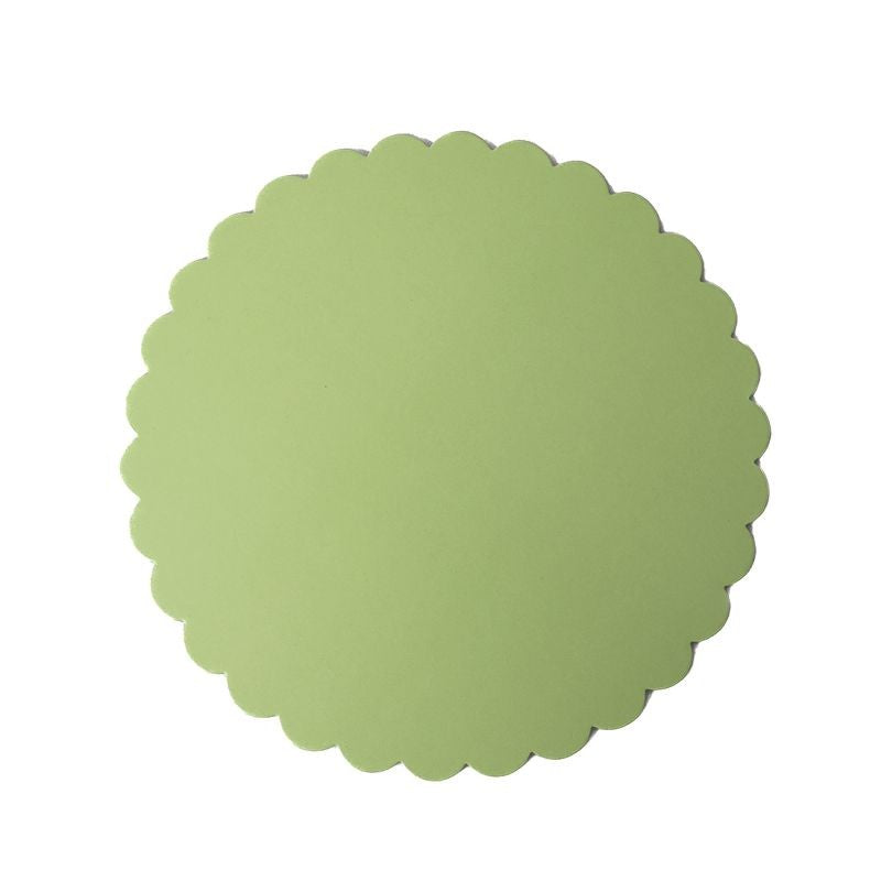 Papyrus & Co Scalloped Cake Board - 10 inch Pastel Green