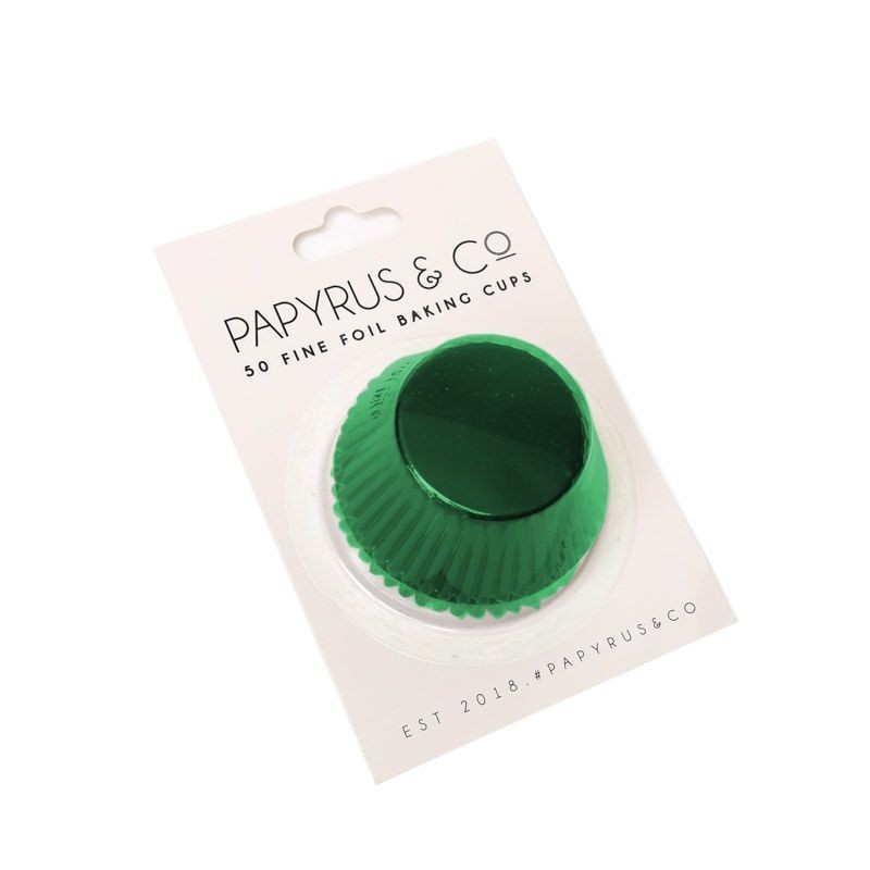 papyrus-medium-foil-baking-cups-44mm-50-pack-green