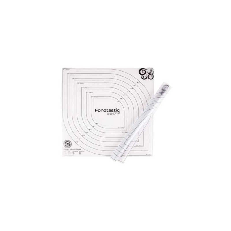 Fondtastic 2pc Fondant Mat Set 50x50cm