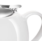 Avanti Camelia Ceramic Teapot 750ml Pure White