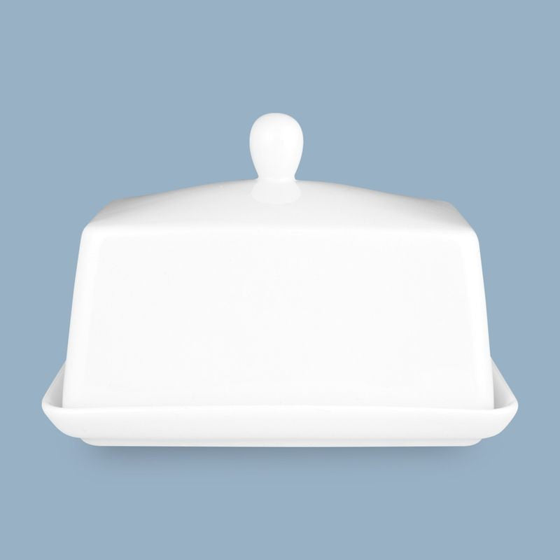 Wilkie Brothers Butter Dish New Bone 16x11cm