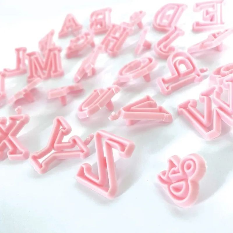 Cake Craft Uppercase Alphabet Cookie Cutters