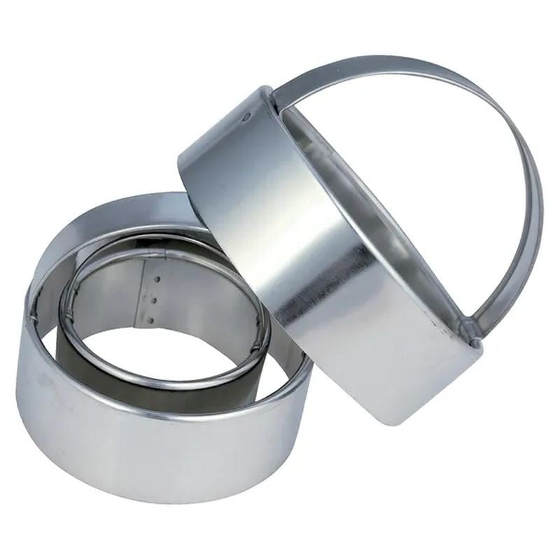 Mondo Round Plain Cutters - 3 pieces