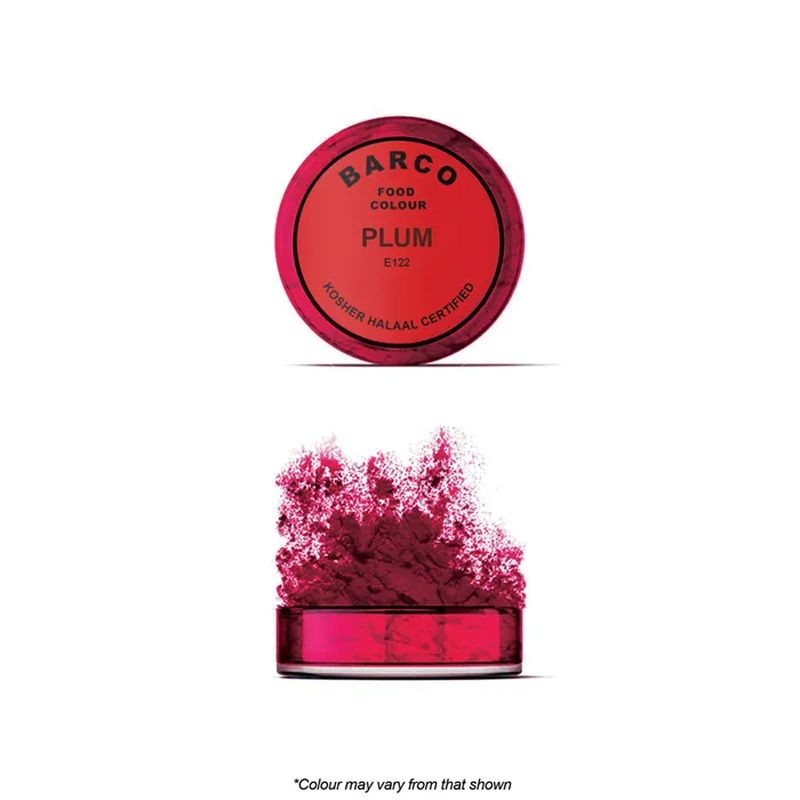 Barco Red Label Food Dust/Paint - Plum 10ml