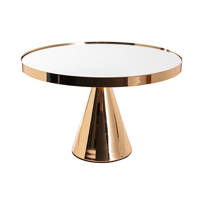 Koch Metal Cake Display Gold 35cmDx21cmH