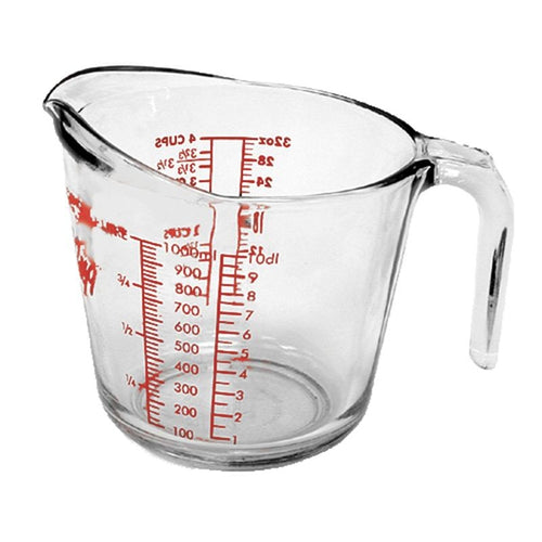 Anchor Hocking Measuring Jug - 1000ml / 4 Cup