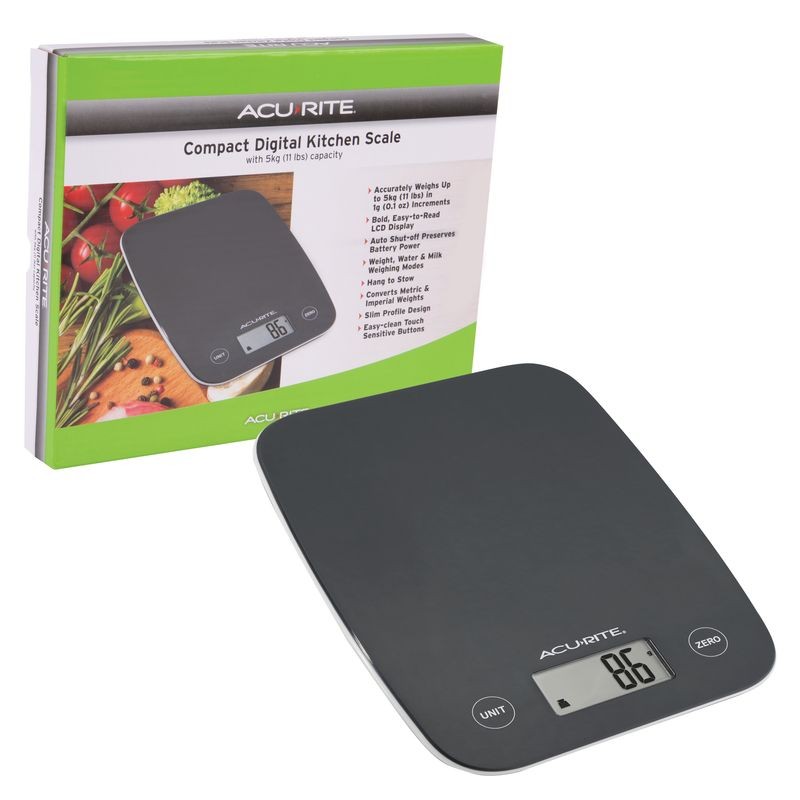 acurite-compact-digital-scale-5-kg-black
