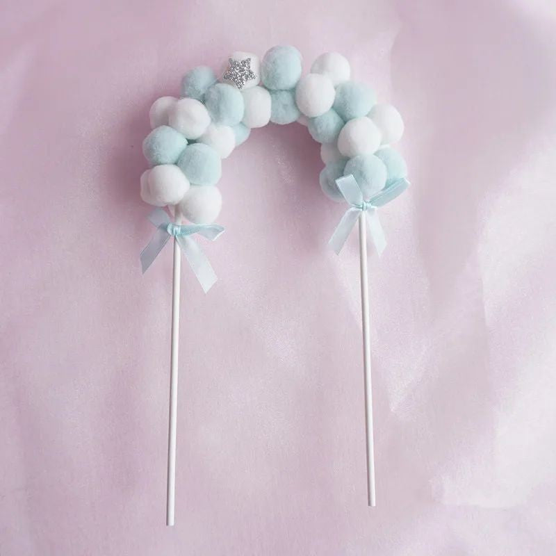 cake-topper-arch-soft-balls-blue