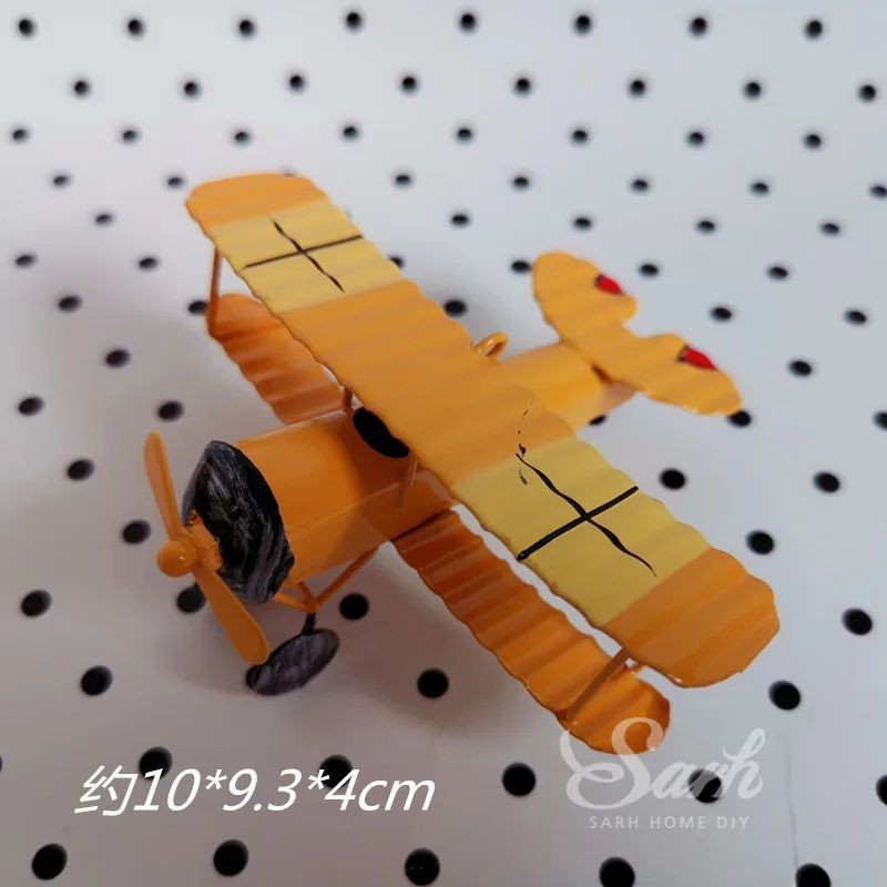 cake-topper-biplane-yellow-1pc