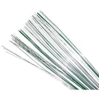 bake-group-flower-wire-26-gauge-50-pieces-dark-green