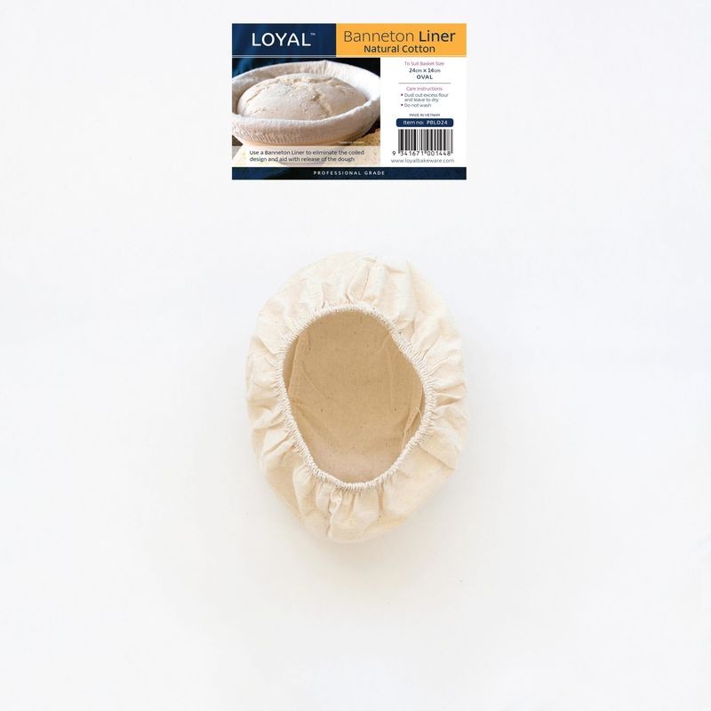 Loyal Banneton Liner Oval 25x16cm