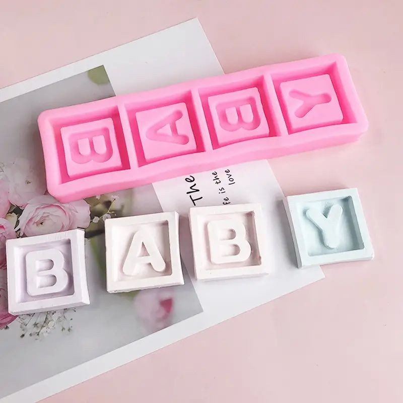 baby-block-letters-silicone-mould