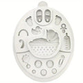 Assorted Baby Shapes 16 Cavity Silicone Mould