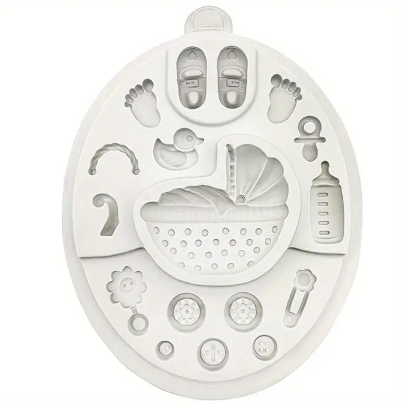 Assorted Baby Shapes 16 Cavity Silicone Mould