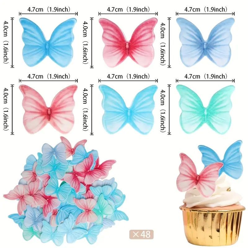 edible-wafer-paper-butterflies-mixed-colours-48pcs
