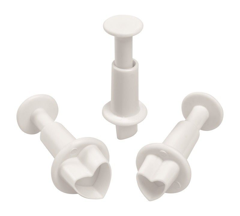 Mondo Fondant Plunger Heart 3pc