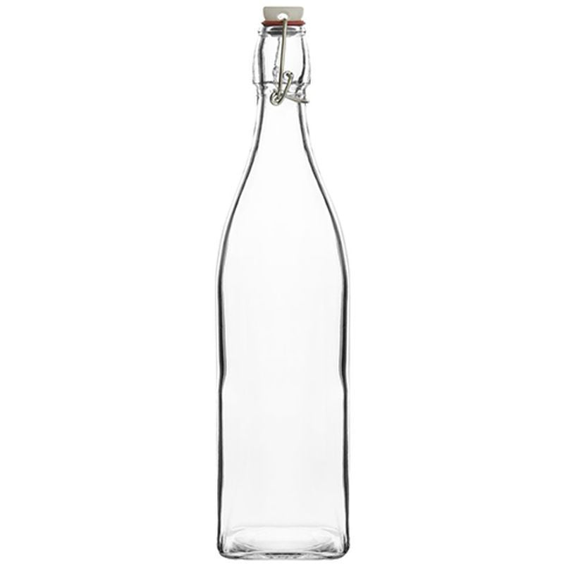Trenton Glass Bottle - Square 1 Litre