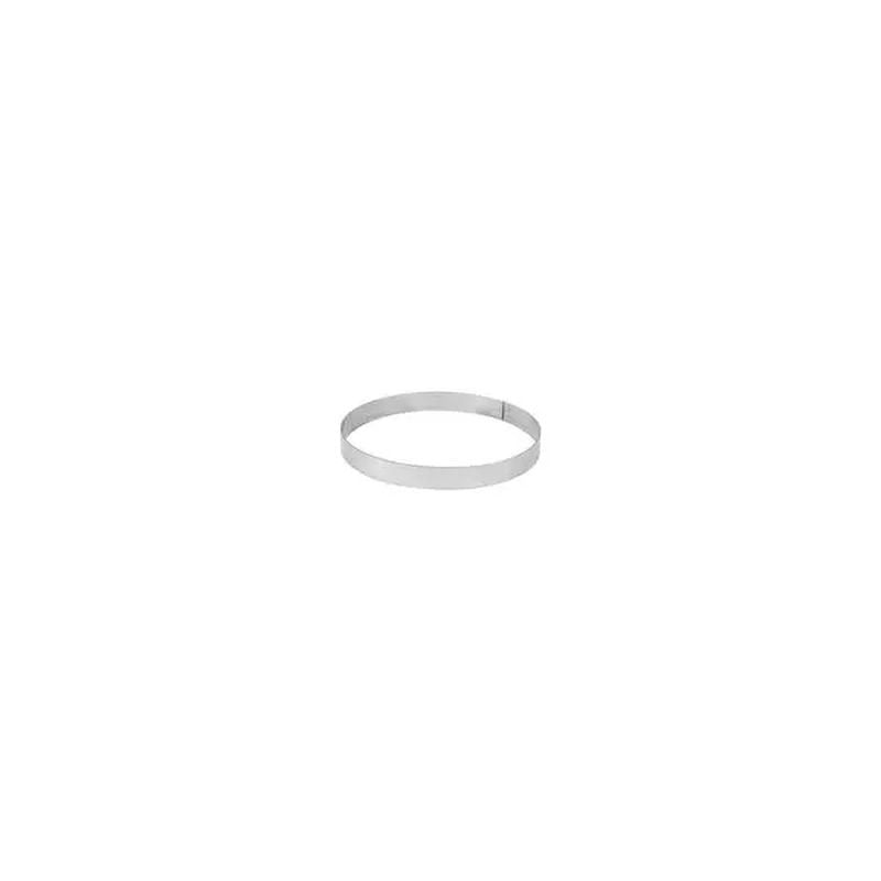 Pujadas Tart Ring Stainless Steel - 10cm