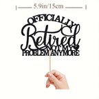 cake-topper-officially-retired-black-1pc