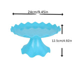 scalloped-plastic-cake-stand-yellow