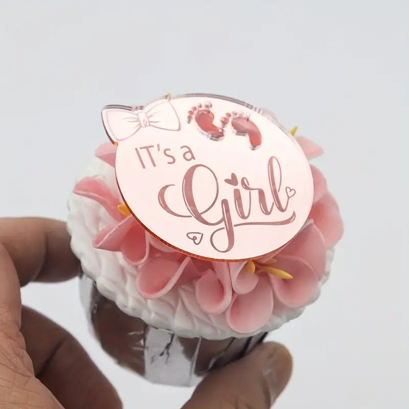 acrylic-cake-topper-round-its-a-girl-rose-gold-1pc