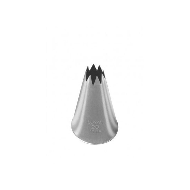 Loyal Piping Tip/Tube No.20 Open Star