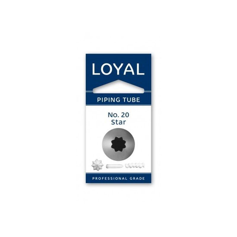 Loyal Piping Tip/Tube No.20 Open Star