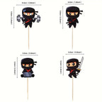 cake-topper-ninja-asstd-12pc-set