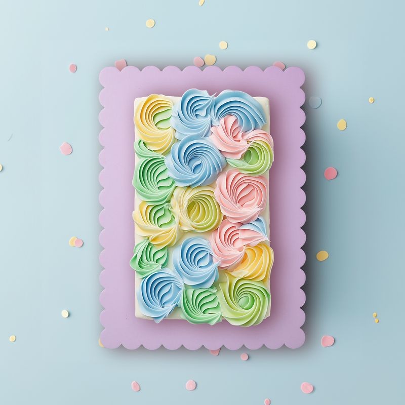 papyrus-rectangle-dual-colour-scalloped-cake-board-blue-lilac-14x10inch