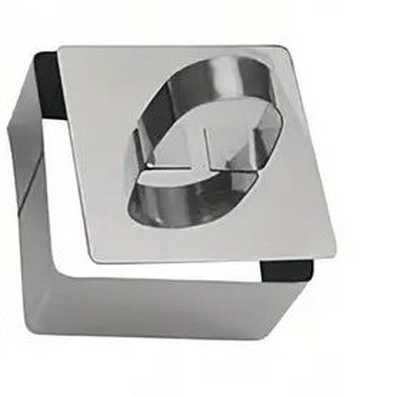 Stainless Steel Mousse Ring Mould Square